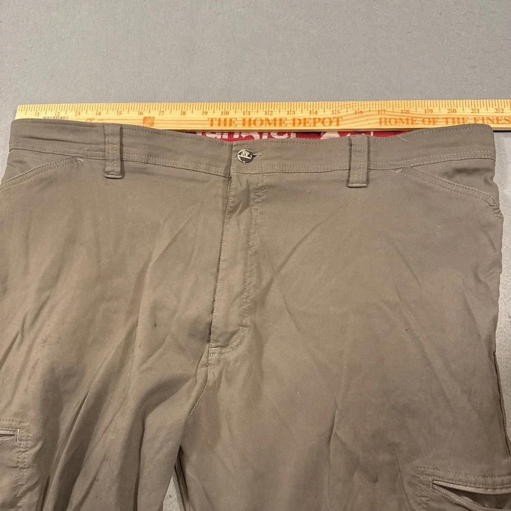 Wrangler ATG All‎ Terrain Gear Pants KHAKI  44x30 Outdoor Hiking Stretch